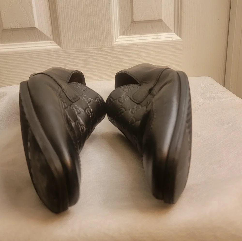 GUCCI MEN'S BROWN GUCCISSIMA LOAFERS SIZE9.5